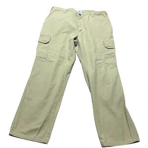 Tyndale Cargo Work Pants Mens 40X30 PPE Flame Resistant Durable Khaki tech